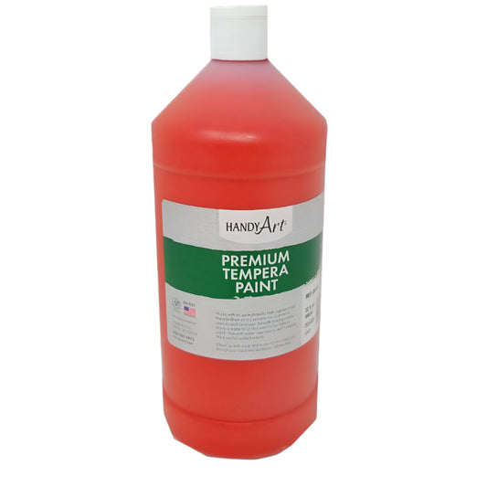 TEMPERA PREMIUM PAINT RED 32OZ