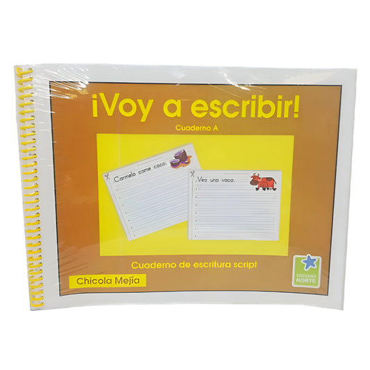 LIBRO VOY A ESCRIBIR! CUADERNO A