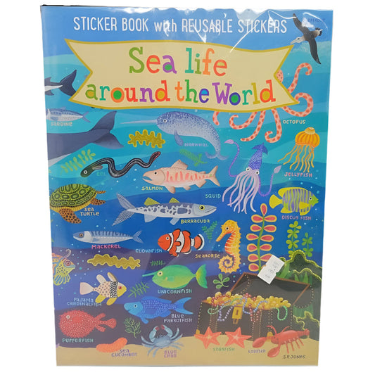 HEMISPHERES SEA LIFE AROUND THE WORD KID'S STICKER