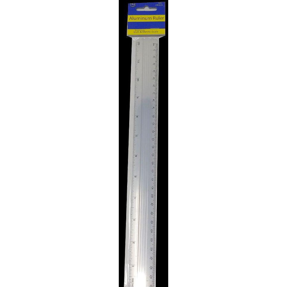 REGLA ALUMINIO 12"