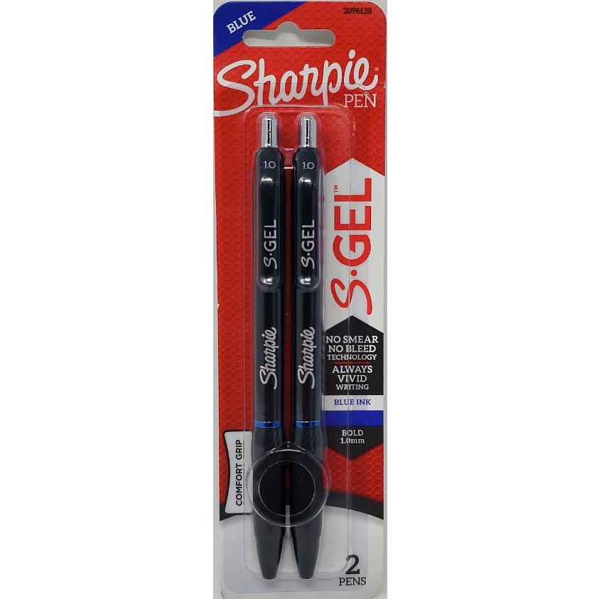 SHARPIE S.GEL 1.0MM 2CT BLUE