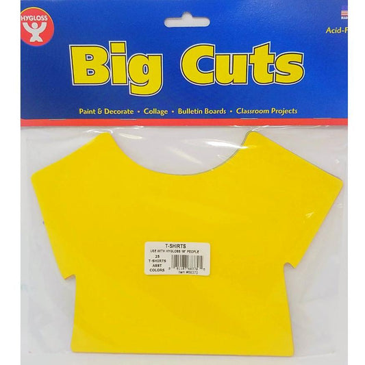 T-SHIRT SHAPE CUT-OUTS