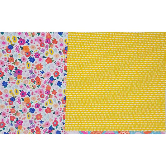 PATTERNED PAPER GIRL POWER BLOOM BABE 12X12