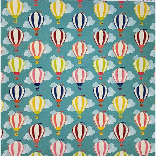 PATTERNED PAPER SPITZER SINGLE 12X12