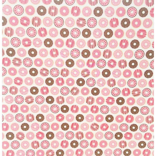 PATTERNED PAPER SCATTERED DONUTS SINGLE 12X12