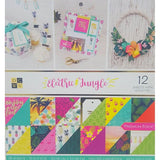 CRADSTOCK BOOK ELECTRIC JUNGLE 12X12 36 SHEETS