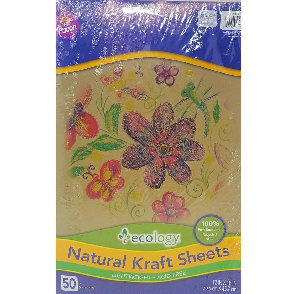 KRAFT NATURAL 12X18 50 CT