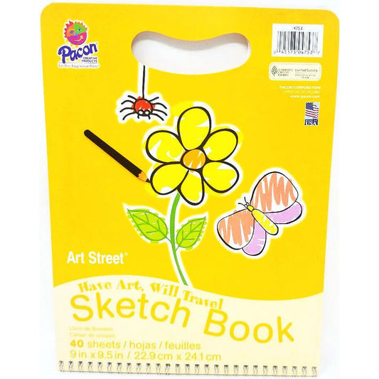 Travel Sketch Book 9x9 40ct