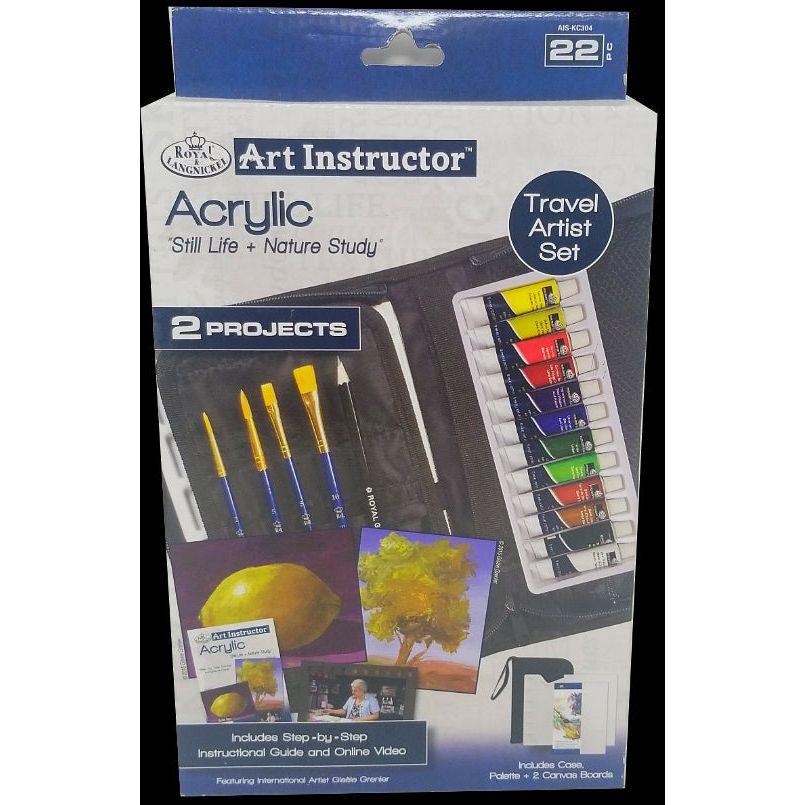 STILL LIFE NATURE STUDY ACRYLIC