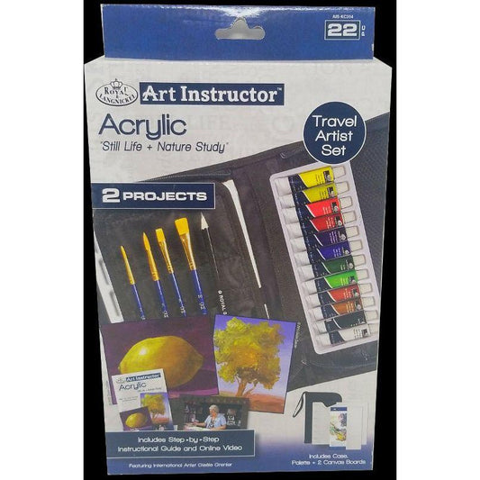 STILL LIFE NATURE STUDY ACRYLIC