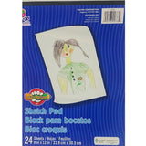 SKETCH PAD 9" X 12" 24 SHEET