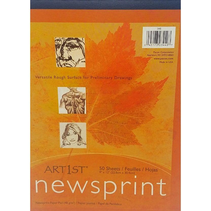PC LIBRETA NEWSPRINT 9X12 50-PG