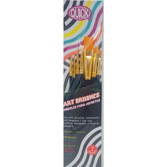 BRUSH PROFESSIONAL FLAT & ANGULAR PQ. 7