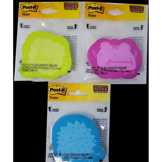 POST-IT MOSNTER MIX 2.9"X2.8"