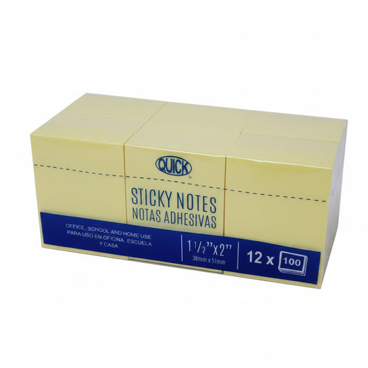Stcky Note 1-1/2" X 2" 100 pc – imagen 1 - JA Riollano