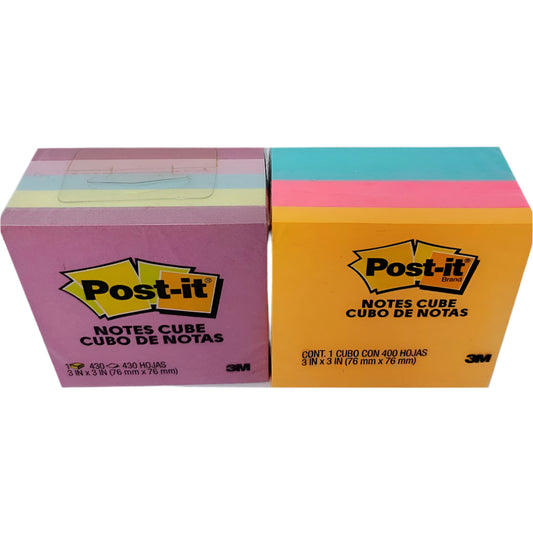 POST IT NOTES 6 COLORS 3X3