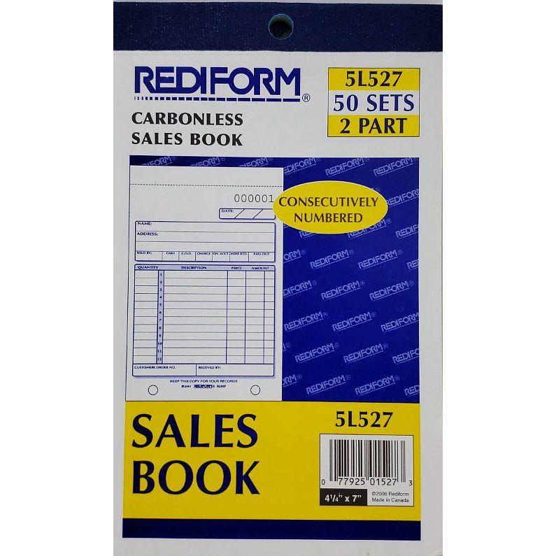 SALES BOOK NCR 2-PT (4X7)
