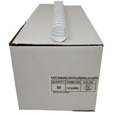 PLASTIC BINDING COMBS 7/8" (22MM) WHITE