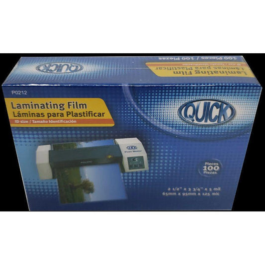 LAMINATING POUCH 5MIL ID