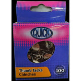 THUMB TACKS SILVER C1612-1