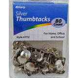 THUMB TACKS SILVER