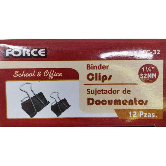 BINDER CLIPS MEDIUM 1 1/14