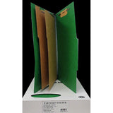 2 PARTITION FOLDER DK.GREEN LEGAL BOX/15