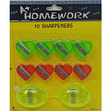 SACAPUNTAS SURTIDOS 10PC