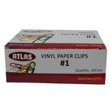 STANDAR COLOR PAPER CLIPS 100 PC #1