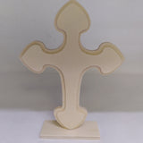 WOODEN CROSS-SPADE EDGE