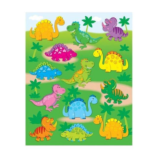 DINOSAURS SHAPE STICKERS