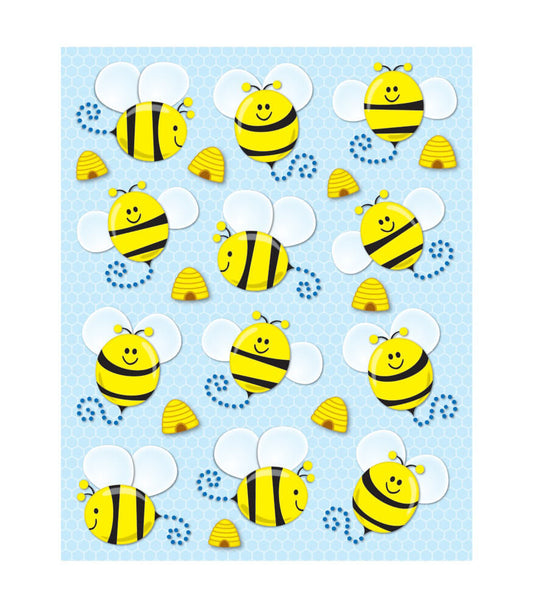 Bees Shape Stickers | 72 stickers
