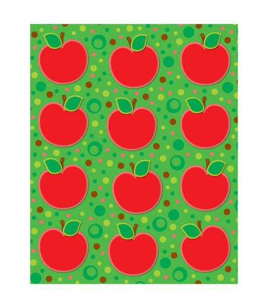 Apples Shape Stickers | 72 stickers