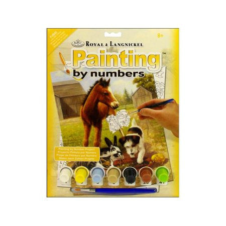 PAINTING BY NUMBERS LUNCHTIME WITH FRIENDS 10 PC