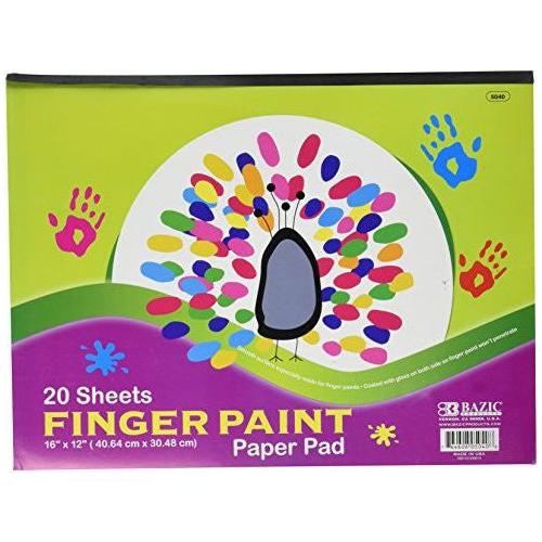 FINGER PAINT PAD 16" X 12" 20 SHEET