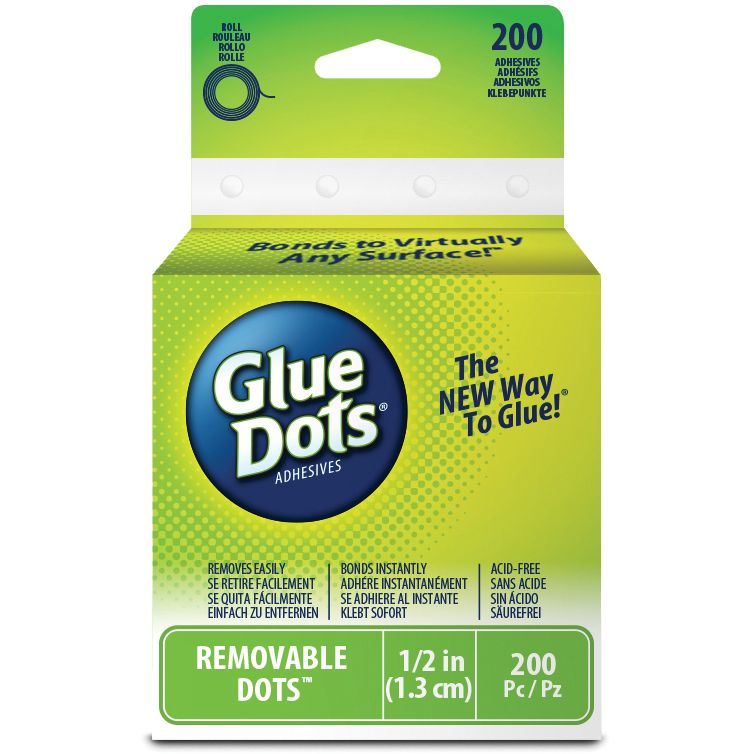 200 Roll Glue Dots Removable