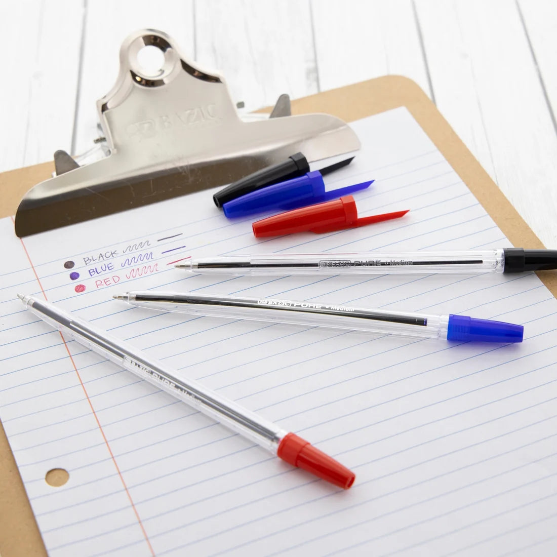 Pure Ballpoint Asst Color Medium PQ.12