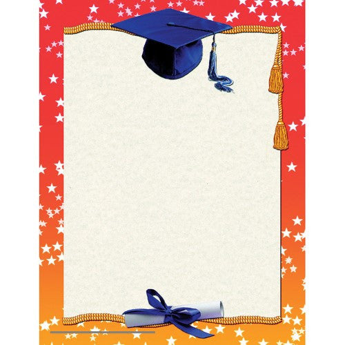 PAPEL CON DISEÑO VERTICAL GRADUATION