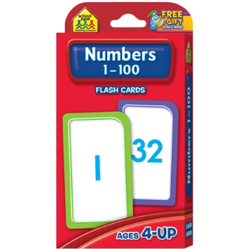 FLASH CARDS NUMBERS 1-100