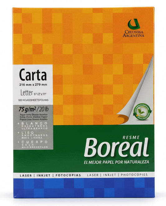 Papel Copia | 20 lb | 8.5" x 11"