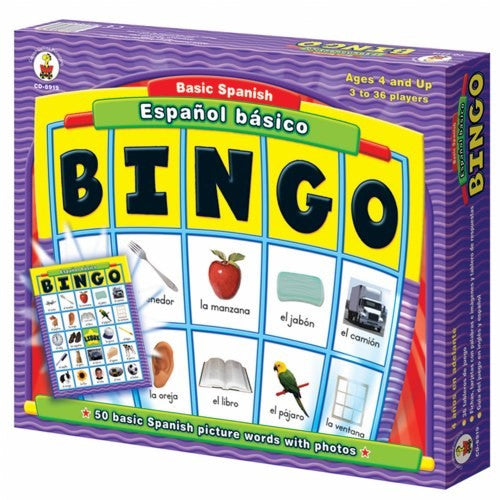 BASIC SPANISH BINGO 36 PC