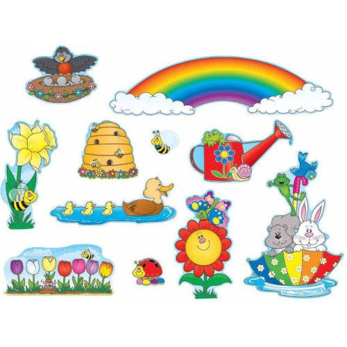 MINI BULLETIN BOARD SET FLOWERS SET