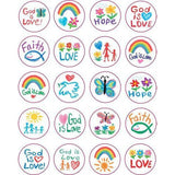 FAITH SHAPE STICKERS 120 STICKERS