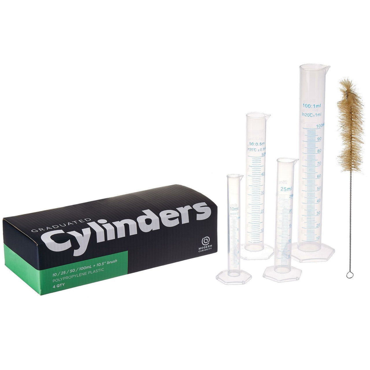PP Graduated Cylinders, 10-100mL
