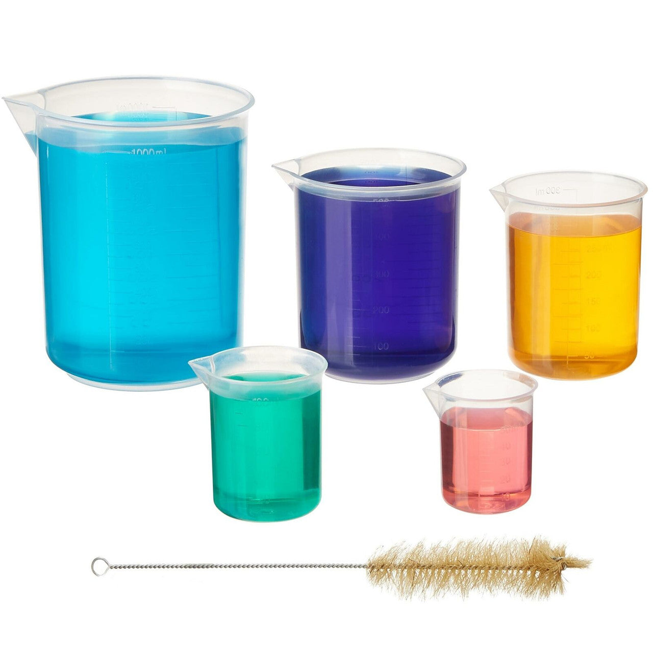 Plastic Beakers, 50mL-1000mL