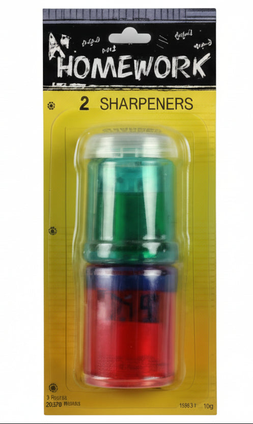 TWO BARREL SHARPENERS
