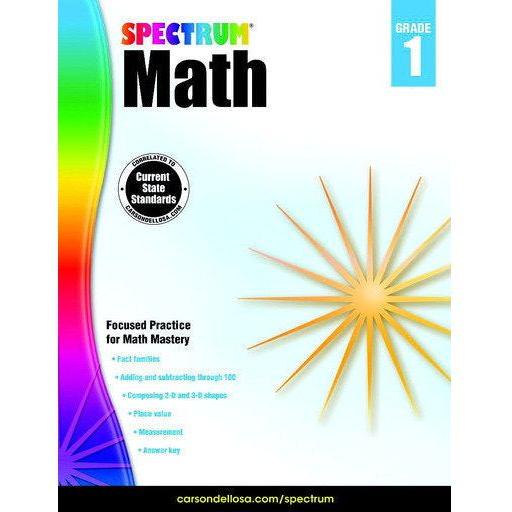 SPECTRUM MATH WORKBOOK GRADE 1