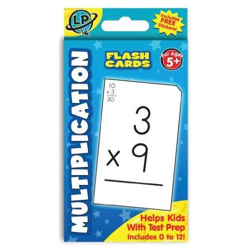 FLASHCARD MULTIPLICATION 55 PC