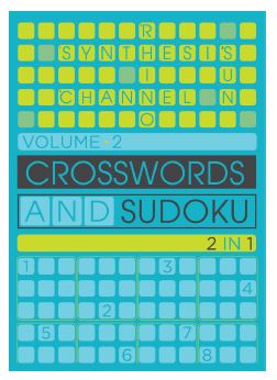 COMBO PUZZLE BOOK CROSSWORD/SUDOKU 128PG 7.75" X 10.75"