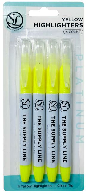 Yellow Highlighters | 4ct
